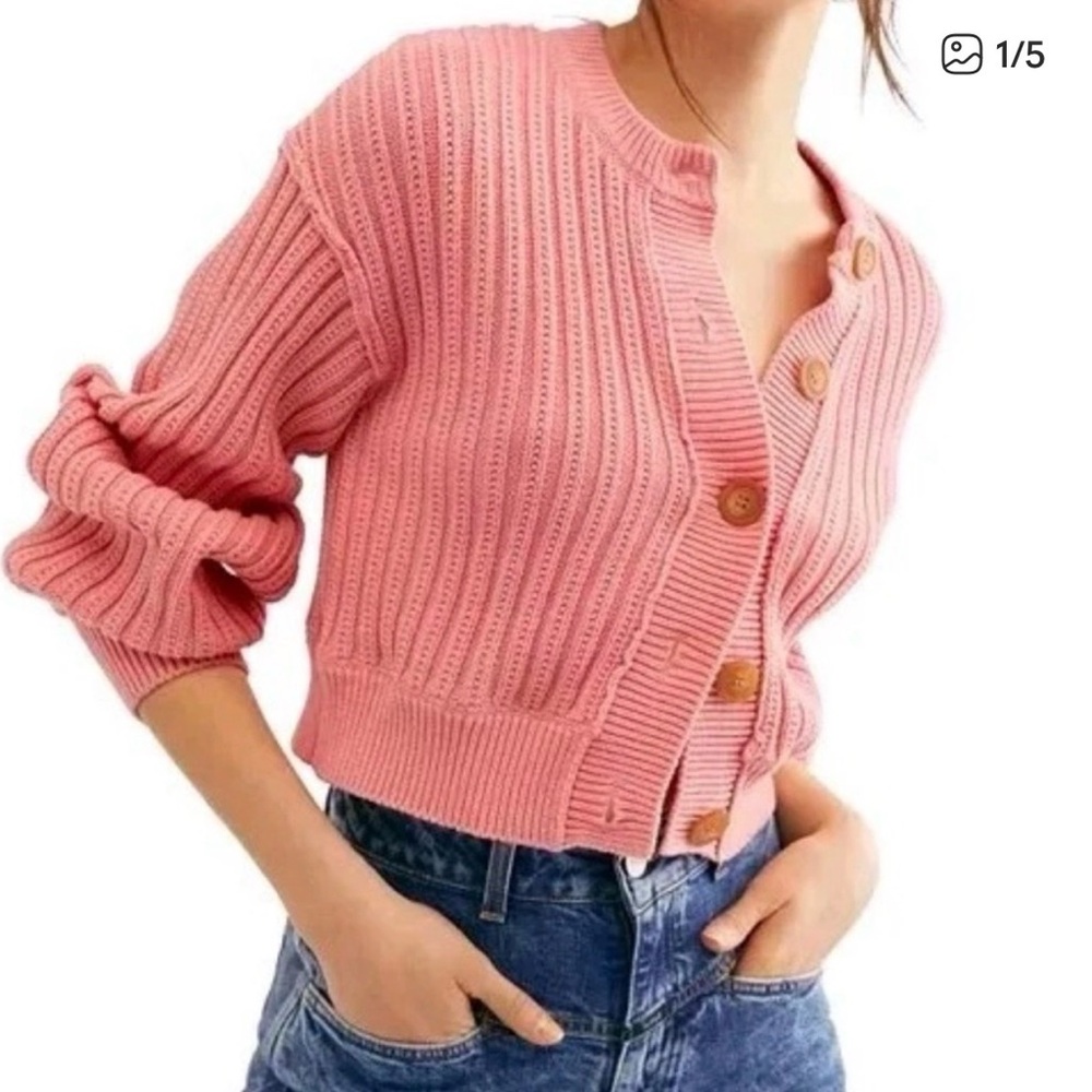 NWOT Free People All Yours Cardi